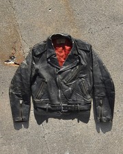 True Vintage 1950s Hercules Horsehide Motorcycle Jacket