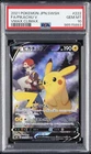 2021 POKEMON JPN SWORD & SHIELD VMAX CLIMAX #222 FULL ART/PIKACHU V PSA 10