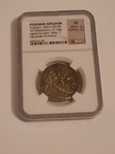 Ptolemy I, 305/4-282BC Ptolmaic Kingdom AR Tetradrachm