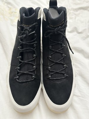 Nike Mens Air Jordan 9 Retro City Of Flight Black Sneaker Shoes Size 17