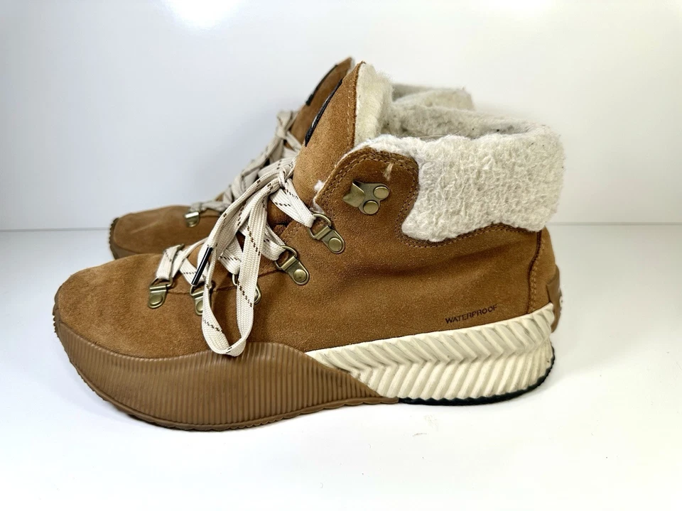 Botas Sorel Out N About III Conquest para mujer 10 marrón camel impermeables acogedoras Foto 2 de 4