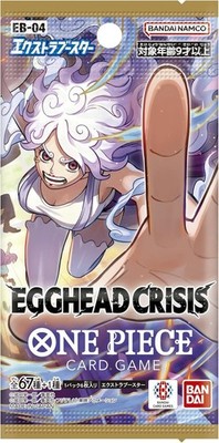 ONE PIECE Card Egghead Crisis EB-04 EB04 Booster Box Japanese Tape