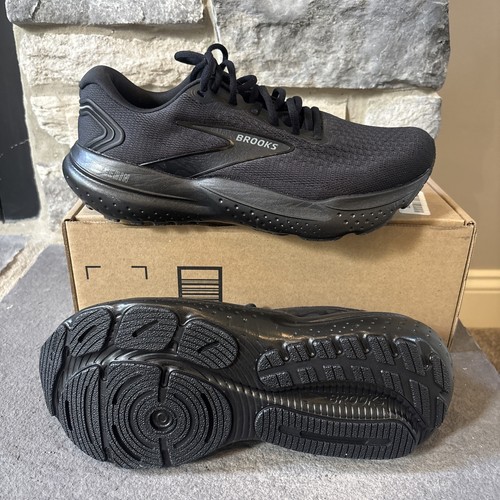 Excellent Brooks Glycerin 21 Black Ebony Running Shoes Women’s Size 10.5 Wide
