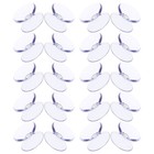 100pcs Glass Table Tops Anti-Slip Suction Cups - Dual-Sided Suction Spacer -