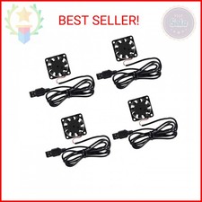 4 Pack USB Brushless Cooling Fan 40mm High Performance DC 5V Speed 4200 RPM for
