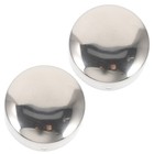 2 Pcs Handrail Fitting End Cover Caps for Stair Bannister Staircase
