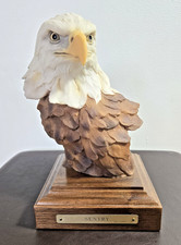 Rare Bald Eagle Sculpture Sentry #529/4000 Si...