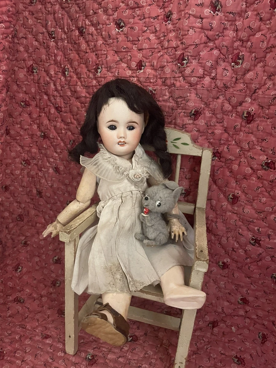 Ancienne Poupée Bleuette En Bon état - Collection Française Vintage