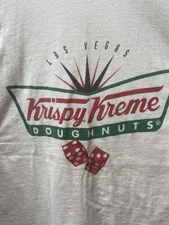 Vintage Krispy Kreme Doughnuts Las Vegas  XL Hanes  Beefy T Shirt