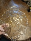 Vintage Indiana Glass Wild Rose Frosted Handled Cake Plate, 12inch — photo 4