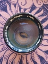 Vivitar MC Macro Focusing Zoom Lens 52mm 70   210 mm 1:4.5 