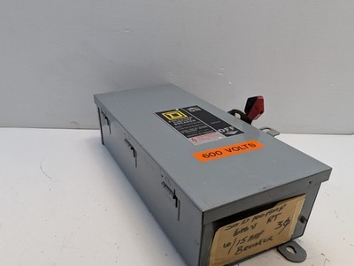 SQUARE D FA100AWK CIRCUIT BREAKER ENCLOSURE SERIES E05 100A 500VAC 250VDC