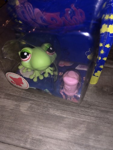 Littlest Pet Shop Messiest 92625/91467 Frog 2008 # 898 ¡Nuevo muy lindo! - Imagen 2 de 3