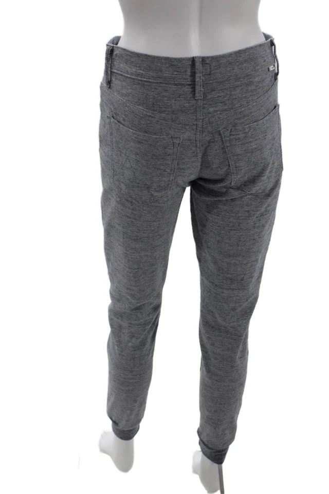 Mother Unisex Jogger Sweatpants Gray Button Fly Size 26 - Image 3 of 4