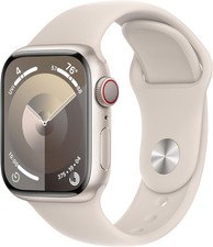 Apple Watch Series 9 GPS LTE 41MM Starlight Aluminum Case Starlight Sport