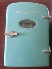 Frigidaire EFMIS129 Blue Retro Mini Compact Refrigerator