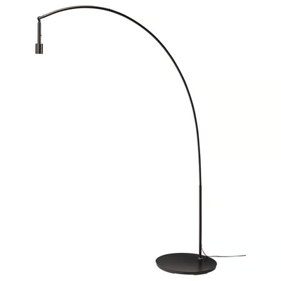 IKEA SKAFTET Floor lamp base arched black - 704.055.30 (BASE ONLY