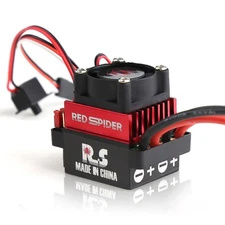 Dual-Mode Brushed ESC for Crawling/Racing - Waterproof Speed Controller