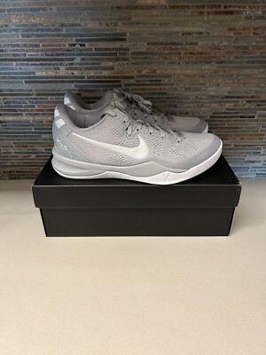 Nike Kobe 8 Protro Wolf Grey Size 8.5 Deadstock | eBay