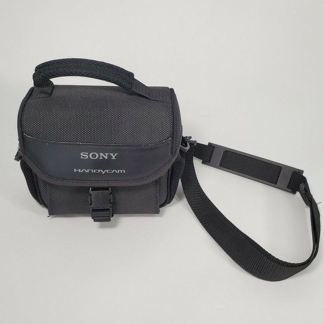 Sony HandyCam Camcorder Padded Carrying Soft Case Camera Bag Black eBay