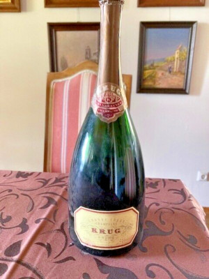 KRUG Grande Cuvée BRUT 1982-1996 MAGNUM (1,5L) NV Collectable empty Wine Bottle