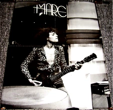 T-REX MARC BOLAN FABULOUS RARE U.K. PERSONALITY POSTER 'MARC' T.V. SHOW IN 1977