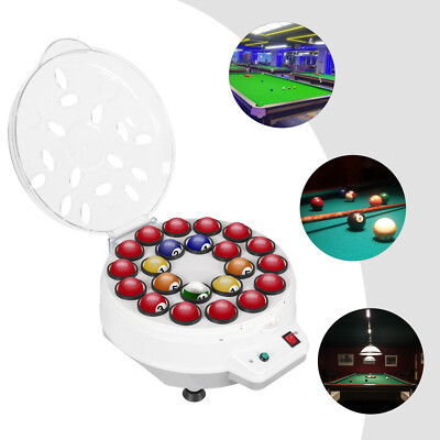 22 Balls Billiard Ball Polisher Automatic Pool Balls Cleaner/Snooker Cleaner USA