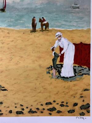 Ramon Dilley Elegance on the Beach of Deauville H/S LE Elégante