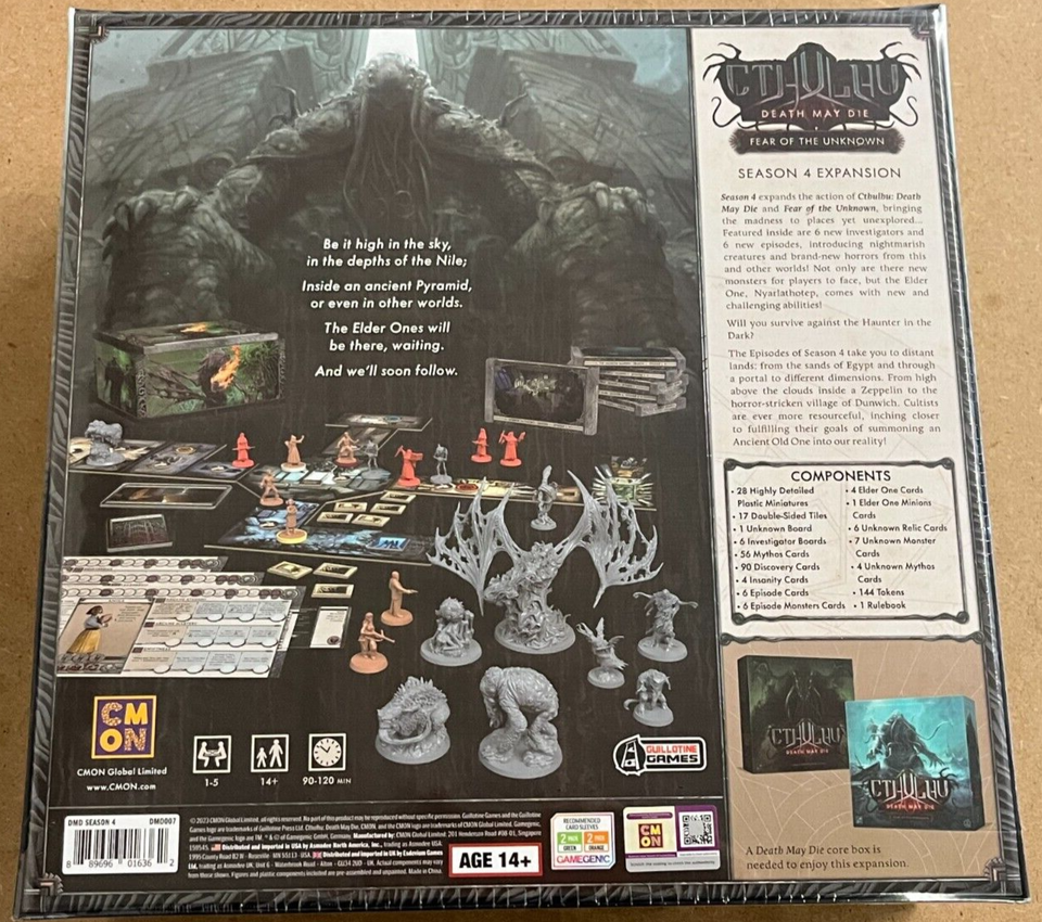 The Colour Of Space - Box Cthulhu: Death May Die, Fear Of The Unknown (occasion)