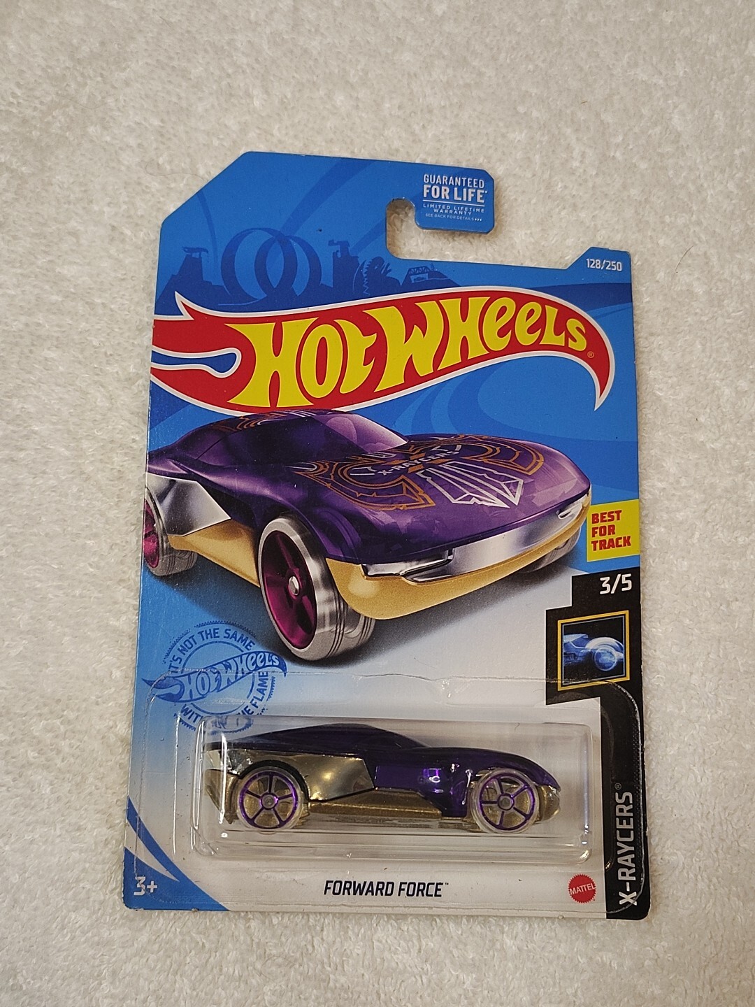 Hot Wheels - 2020 X-Raycers 3/5 Forward Force 128/250 (BBGTB30) Purple 