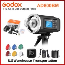 US Godox AD600BM Outdoor Flash Strobe Light, 600Ws Bowens Mount Flash Monolight,