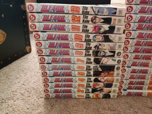 Bleach Manga lot Vol 1-27, 49-56, 58-61, 64, 68 English