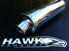 Hawk Ktm 125 Duca 2011 - 2016 Stainless Steel Round Exhaust Street Legal Sl