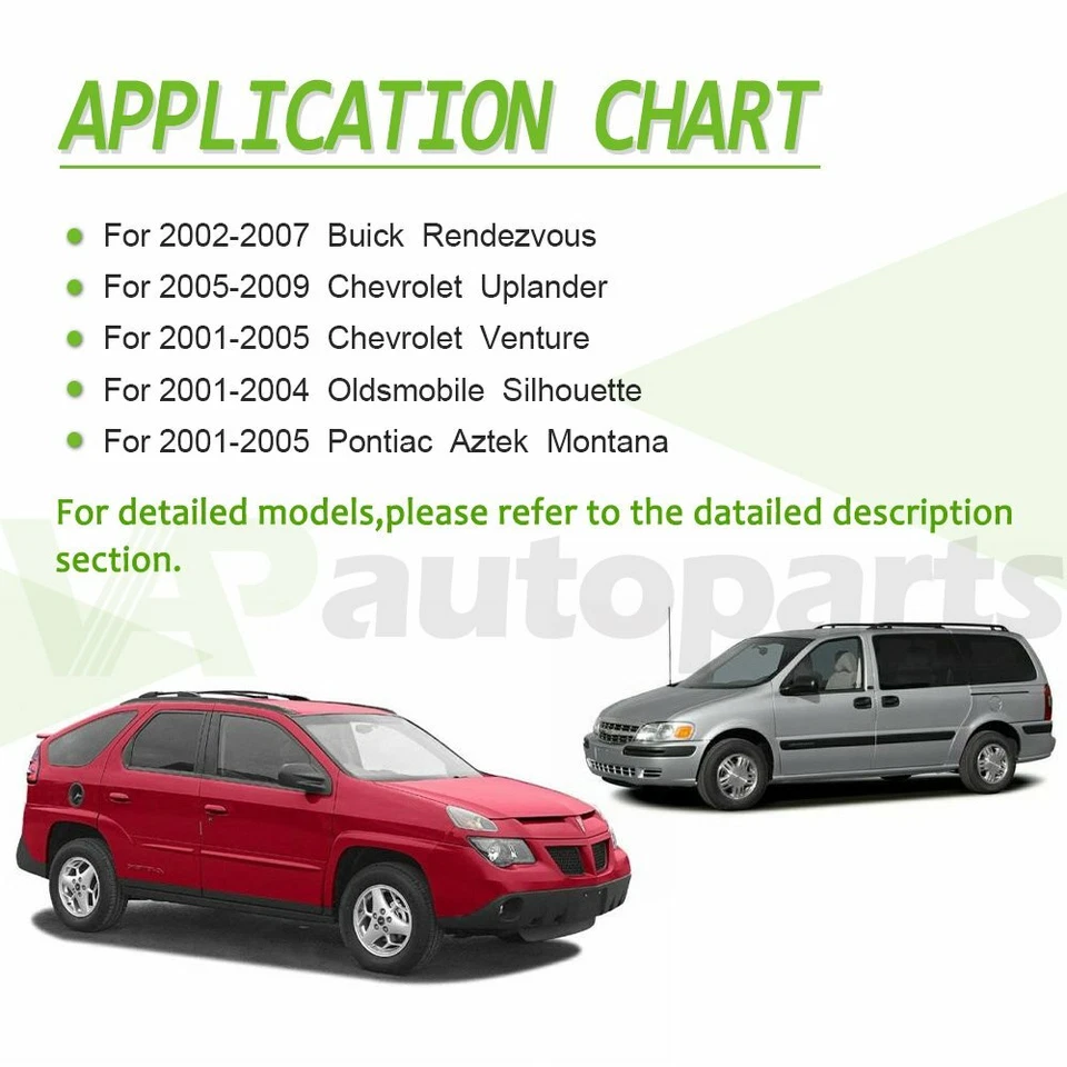 Motor soplador calentador HVAC con jaula ventilador para Chevrolet Venture/Pontiac Aztek 2001-05 Foto 2 de 4