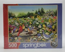 Springbok 500 piece jigsaw puzzle The Gathering 18” x 23.5” New (AC1)