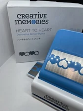 Creative Memories Heart to Heart Wedding Decorative Punch Scrapbook Card Tool 