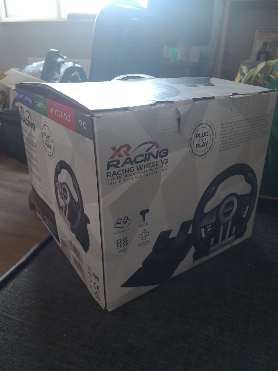 X Rocker XR Racing Wheel and Pedals with Force Feedback