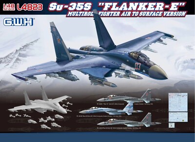 Great Wall Hobby L4823 1/48 Su-35S ''Flanker-E'' Fighter Air To Surface Version