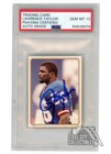 Lawrence Taylor 1983 Topps Stickers Autograph Card #280 PSA/DNA 10