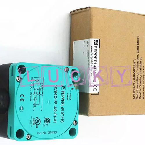 1PC NEW FOR PEPPERL+FUCHS NCB40-FP-A2-P1-V1 Proximity switch sensor replacement - Picture 1 of 1