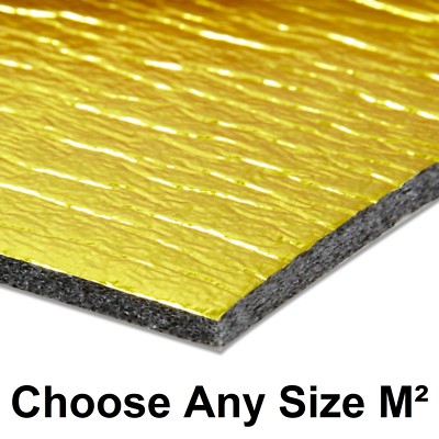 5 mm Sonic Gold Unterlage für Holz- oder Laminatböden Akustik- & Wärmedämmung