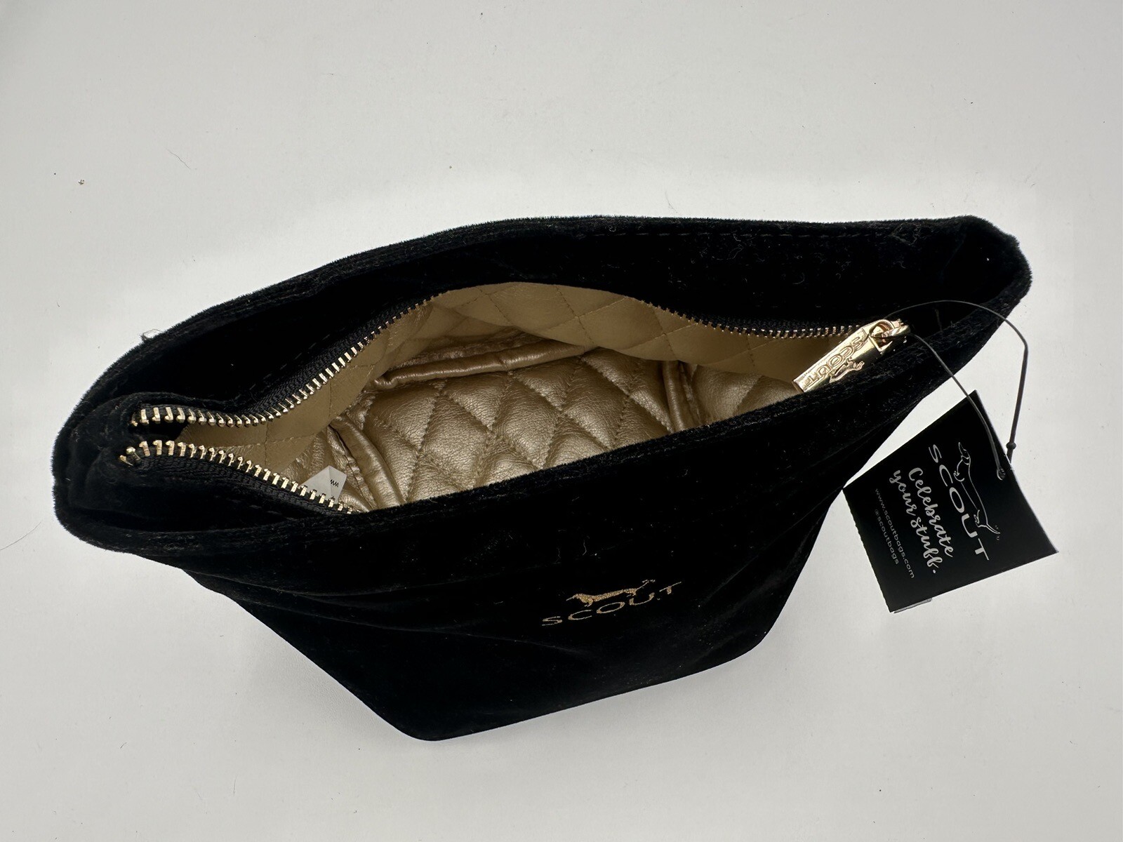 Scout Crown Jewels Make-up Bag, new with tags, black velvet