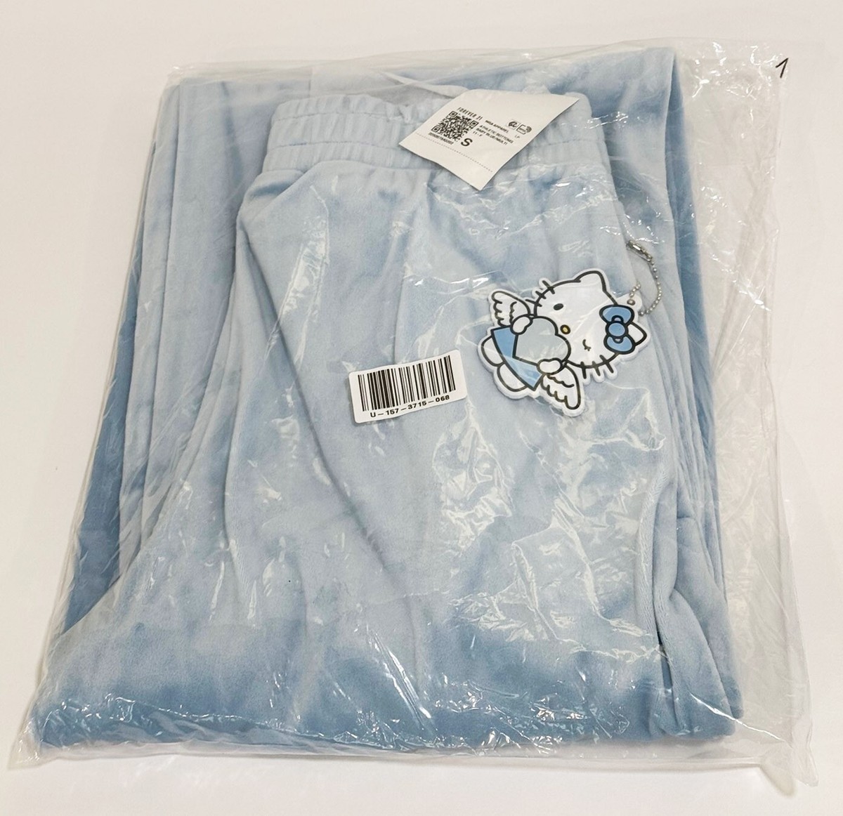 NWT Sanrio HeLLO KiTTY x FoReVeR 21 Blue Angel Velour Track Suit