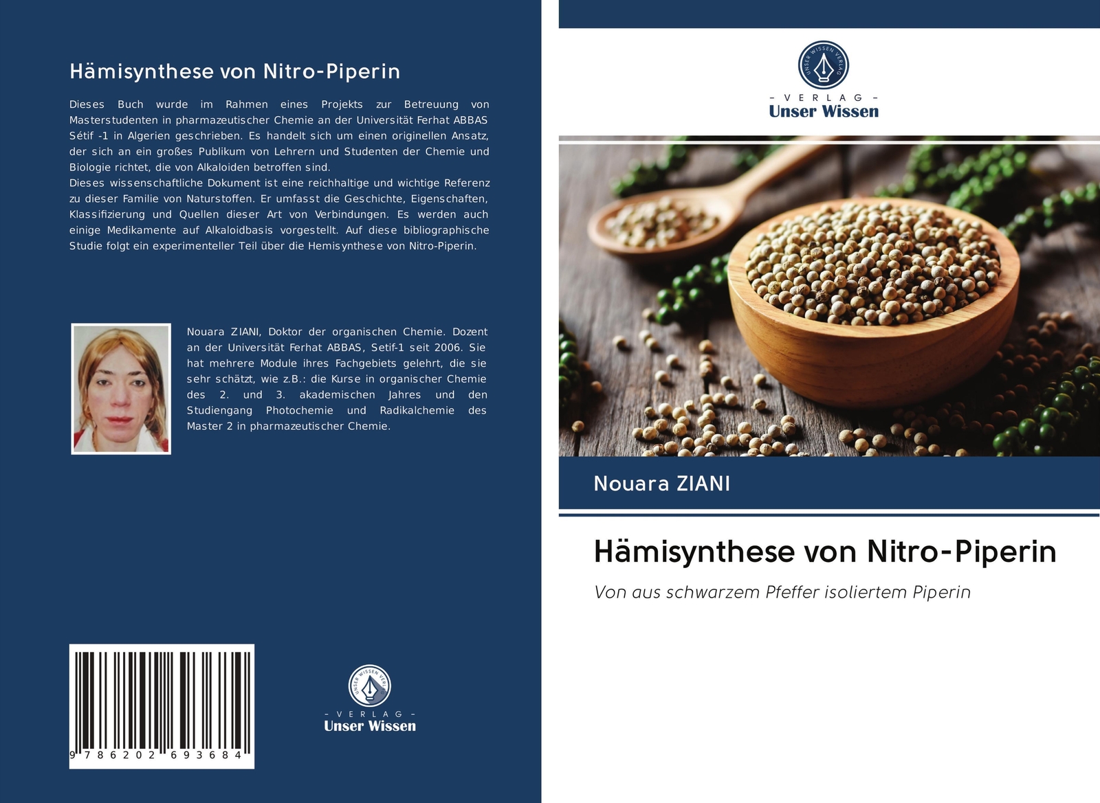 Thumbnail - Nouara Ziani | Hämisynthese Von Nitro-piperin | Taschenbuch | Deutsch