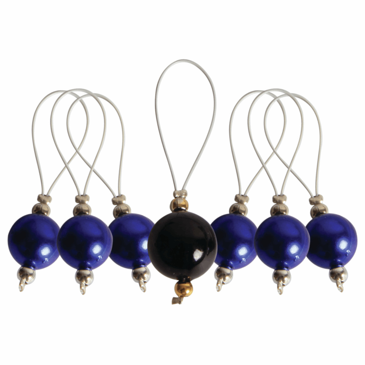 B&Q - S/marker Mngt BeautyZooni: Bead Stitch Markers: Midnight BeautyKnitpro - Image 2