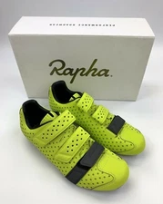 New RAPHA Climbers Road Cycling Shoes Men's 42.5 EU / 9.25 US Yellow