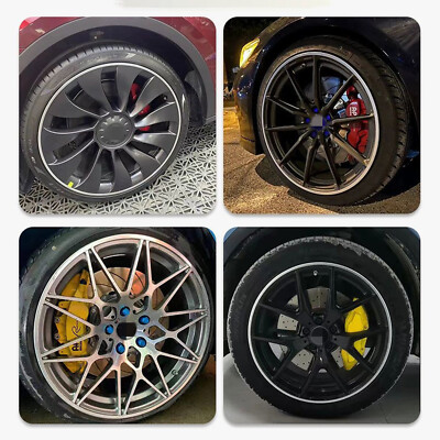 4 stück 15-22 Zoll Leichtmetallfelgen-Zierring-Schutzfolie für Automobile