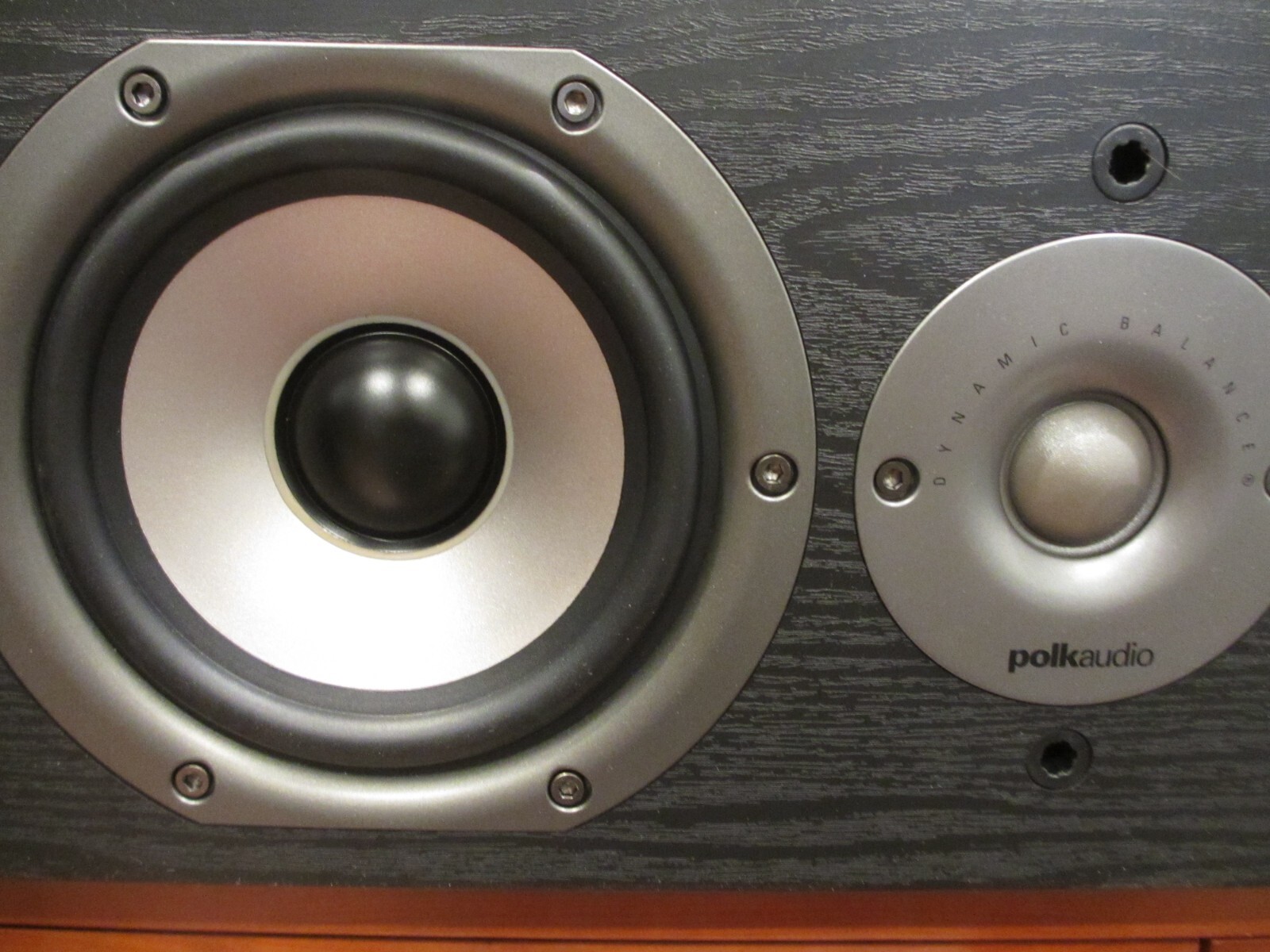 Polk Audio CS10 Black Center Channel Speaker eBay