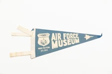 Vintage Air Force Museum Akron Ohio Souvenir Mini Felt Pennant 9"