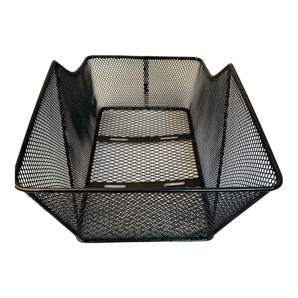 Fahrradkorb Schultaschenkorb Gepäckträgerkorb Drahtkorb  engmaschig Festmontage - Bild 2 von 4